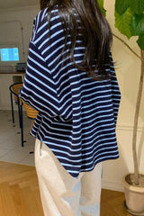 Warm Peach Stripe Tee