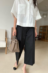 Polished Pleat Pants