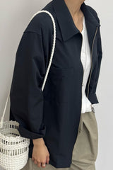 Overfit Utility Jacket
