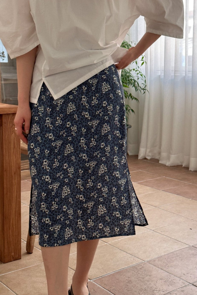 Floral Pattern Skirt