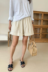 Roll Up Banded Shorts