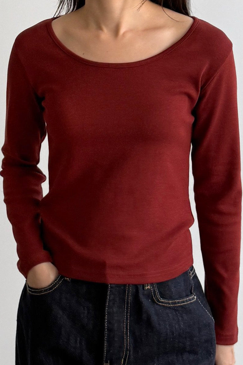 Brownie U-Neck Tee