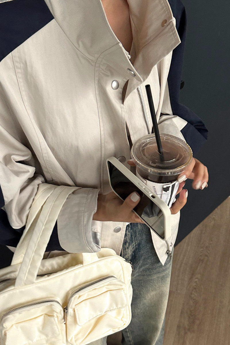 Wind Contrast Blouson