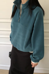 Fleece Half Zip-up
