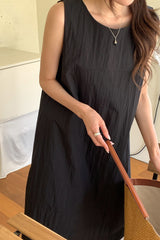 Crisp Sleeveless Dress