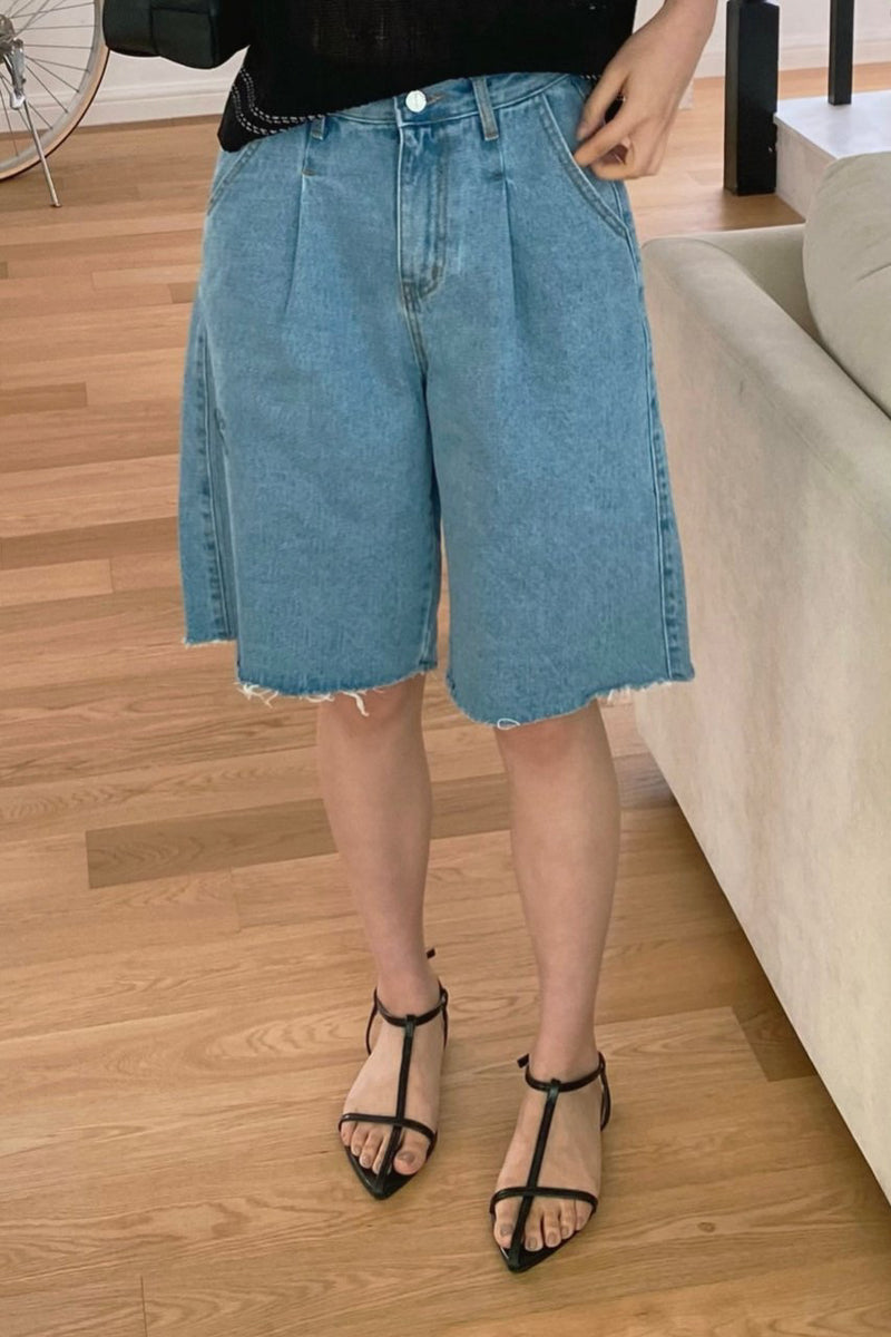 Half Pleat Denim