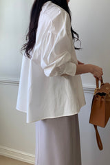 Effortless Volume Sleeve Blouse