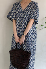 Leafy Yarn Dye Dress