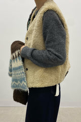 Reversible Teddy  Vest