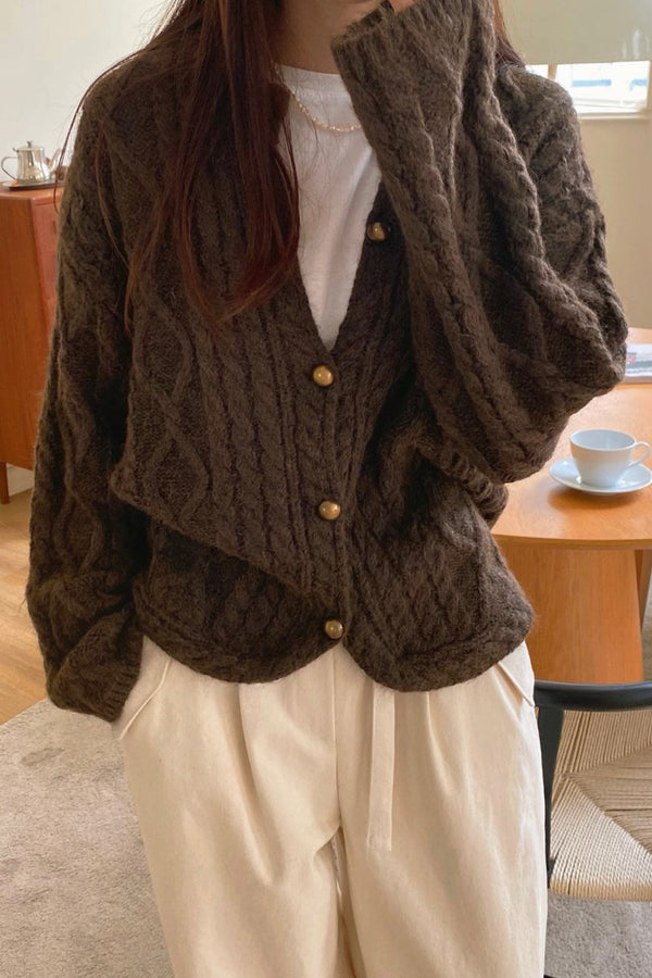 Fisher Cable Cardigan