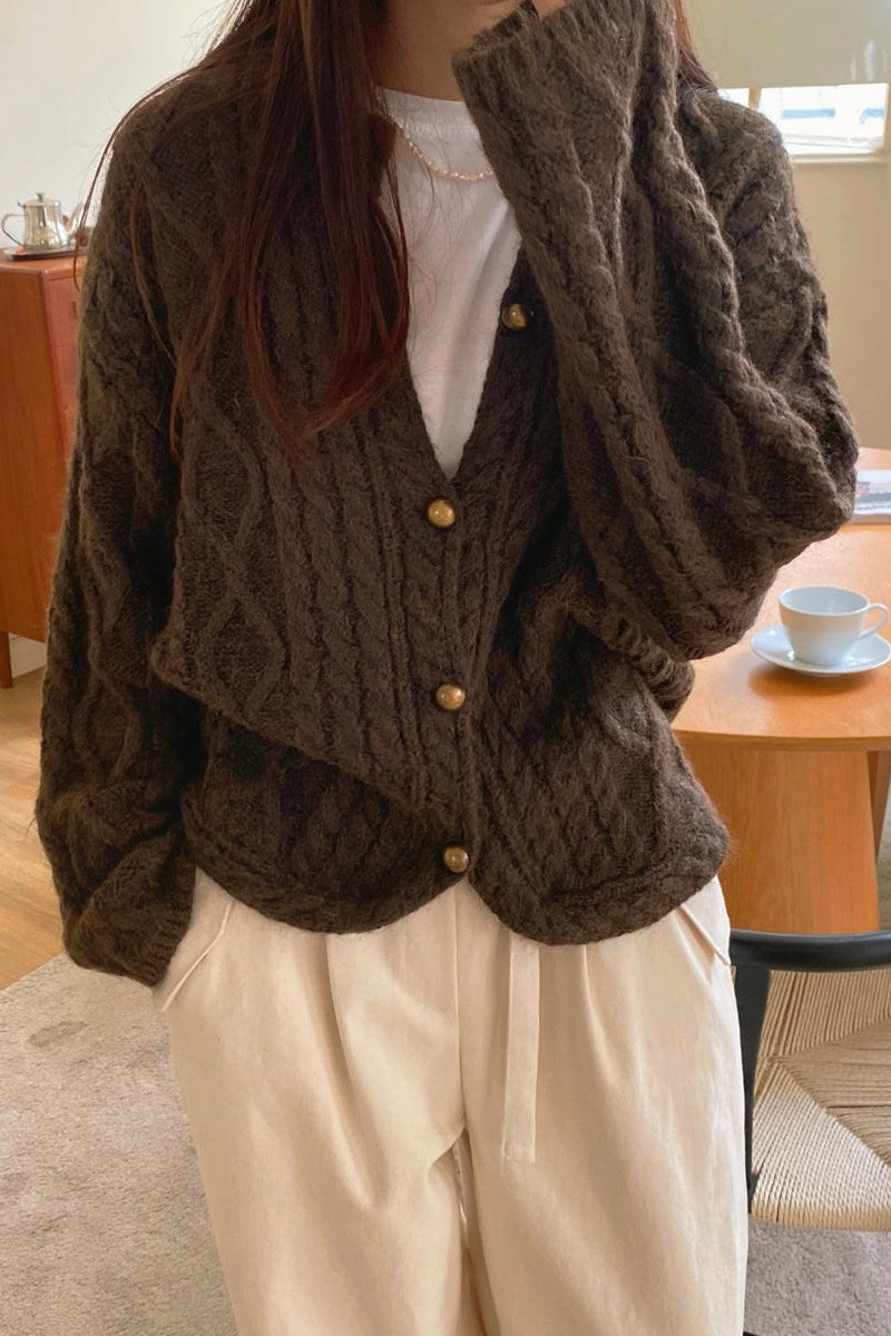 Fisher Cable Cardigan