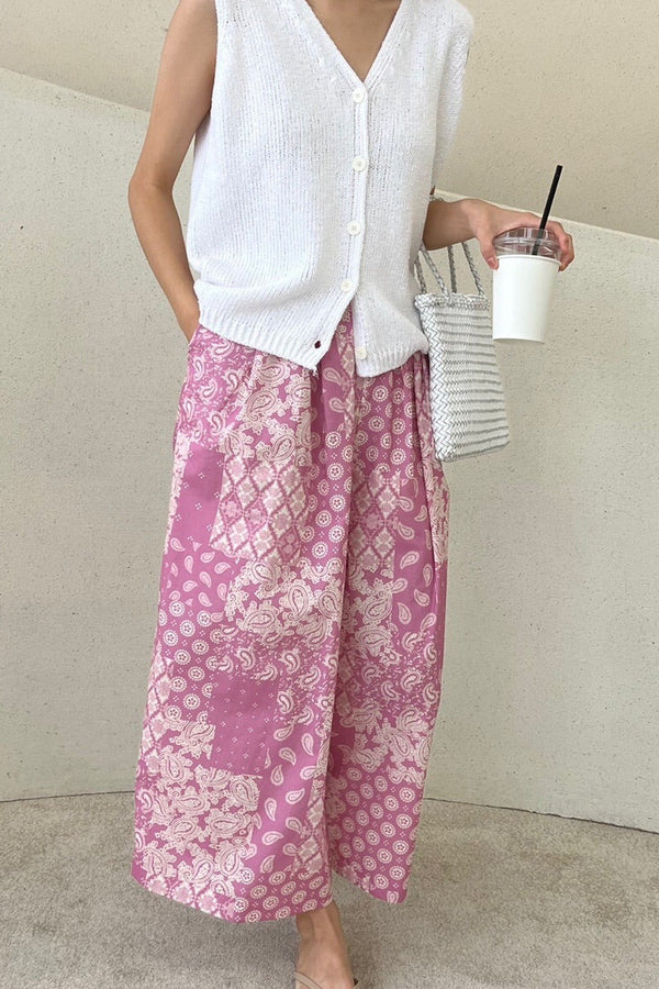 Sunday Paisley Trousers