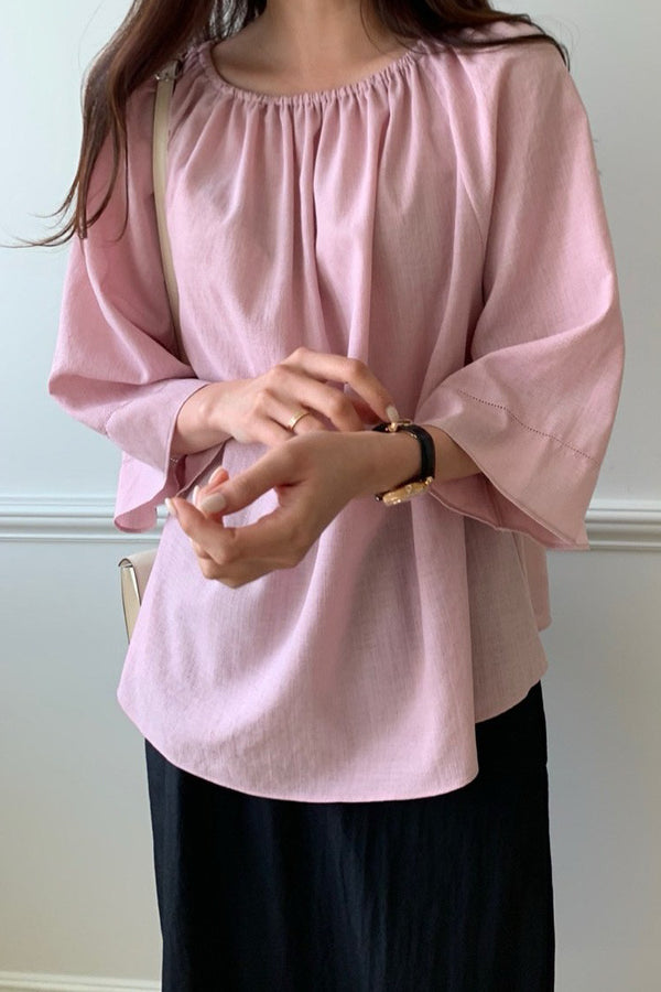 Wide Sleeve Blouse