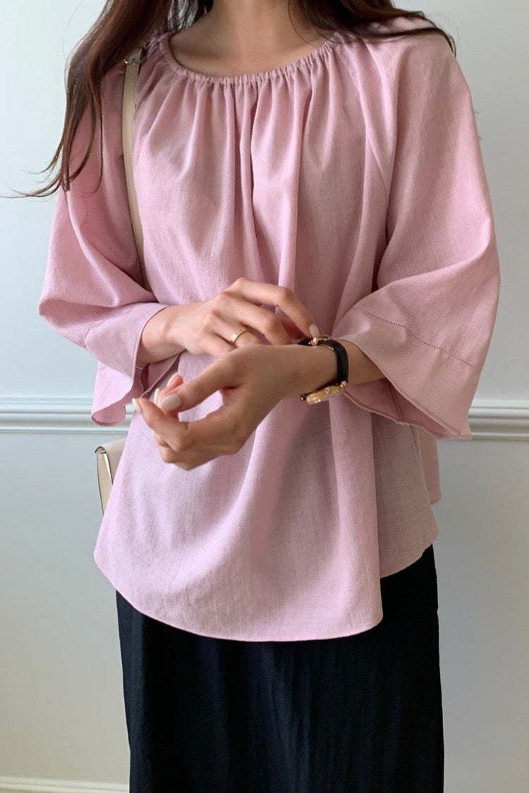 Wide Sleeve Blouse