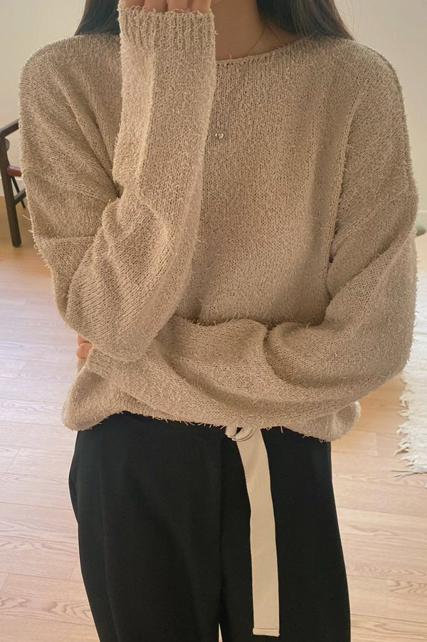 Tail Boatneck Knit