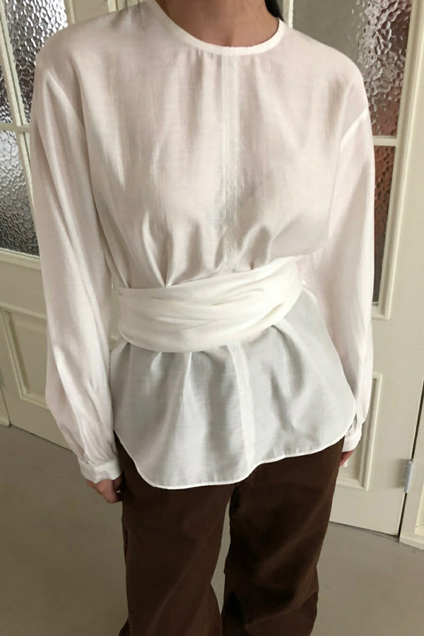 Versatile Scarf Blouse