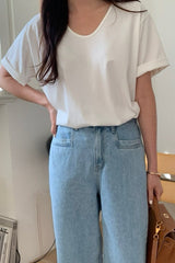 Essential U-Neck Tee