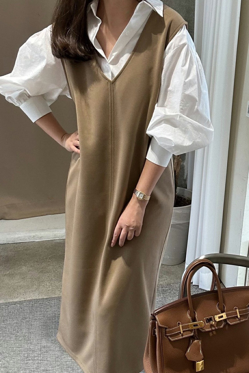 V-neck Jasmin Dress