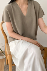 Whole Garment Linen Knit