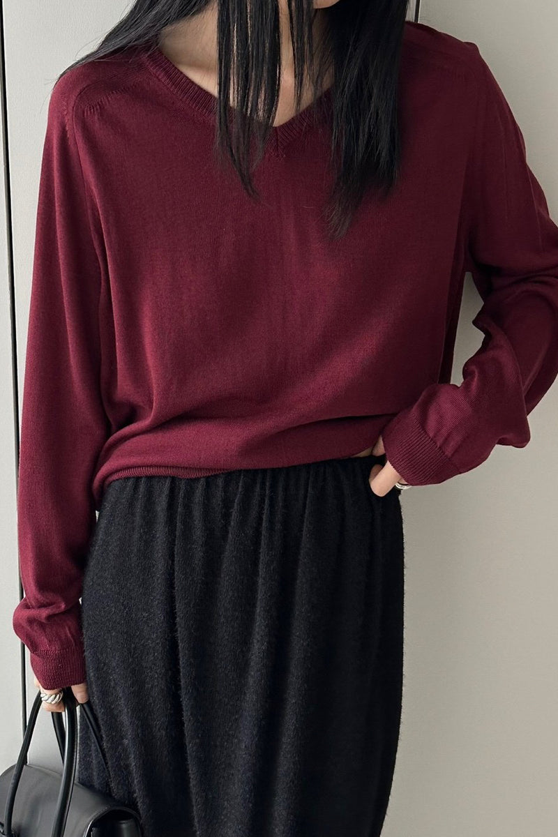 Eon V-neck Knit