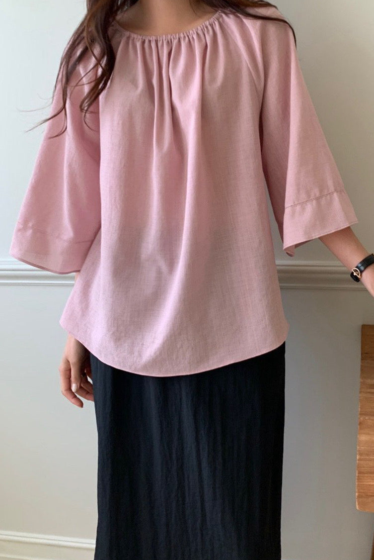 Wide Sleeve Blouse