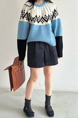 Qui Jacquard Sweater