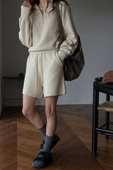 Zip Up Knit Set (also sold separately)