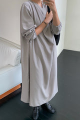 Modern Cowl Dress
