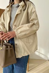 Spring Hooded Windbreaker