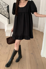Tie Back Babydoll Dress