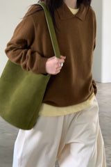 Raccoon Collar Sweater