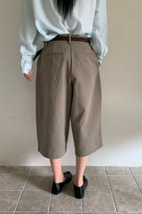 Twill Bermuda Pants