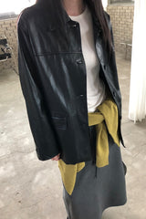 Leather Half Jacket