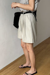 Braided Belt Shorts (Belt Included)