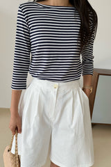 Stripe Lip Tee