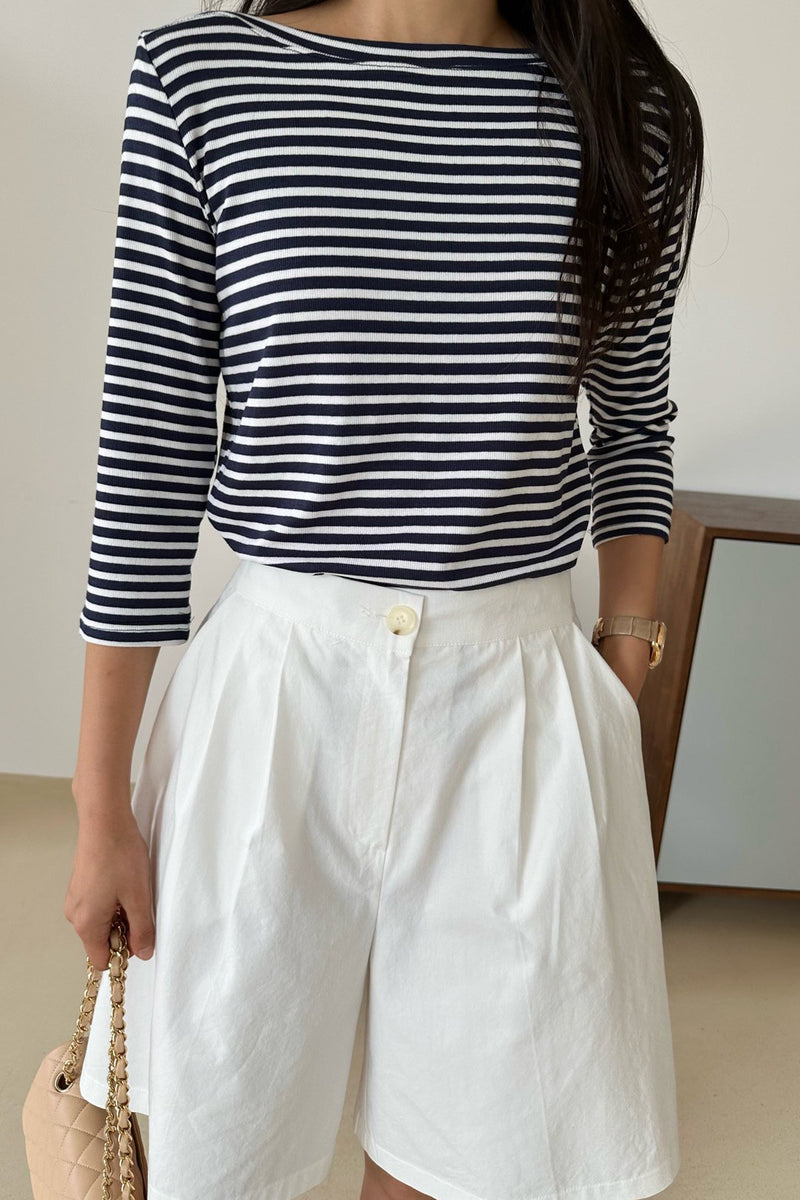 Stripe Lip Tee