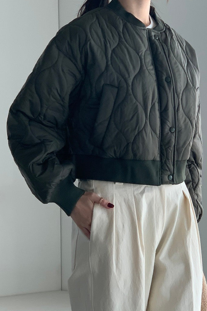 Quilted Crop Jacket