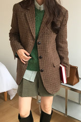 Ver Wool Check Jacket