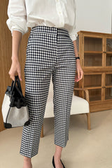 Gingham Span Pants