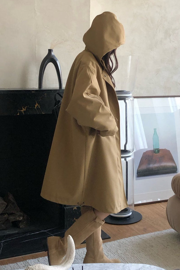 Foet London Hooded Coat (Hood Detachable)