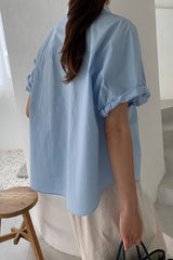 Twisted Rolle Up Shirt