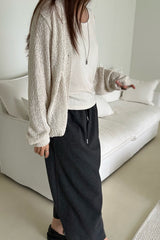 Slub Cardigan