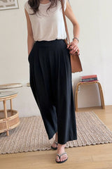 Pintuck Wide Cooling Pant