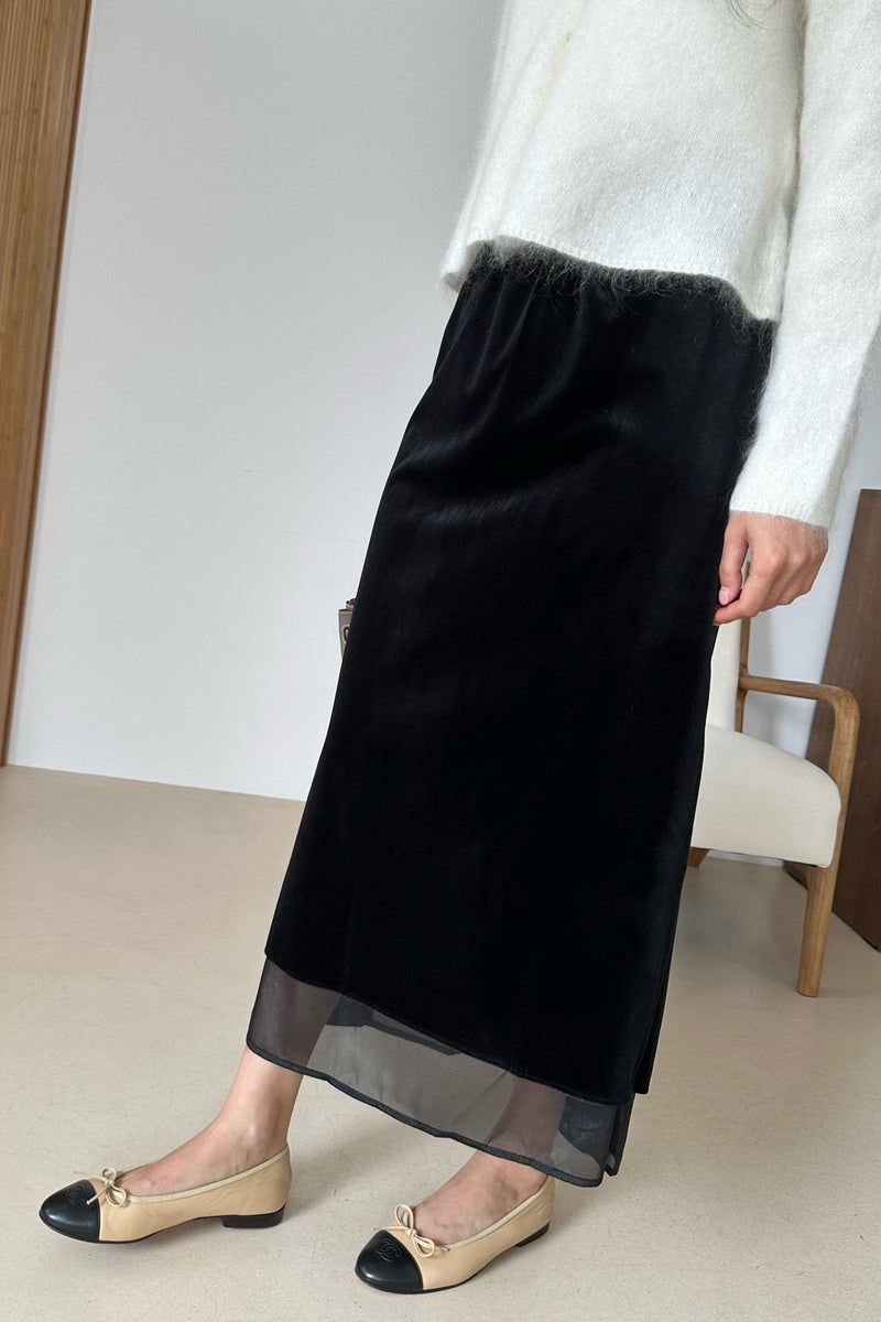 Velvet Layer Skirt