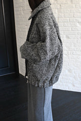 Wool Herringbone Jacket