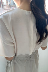 Clean Contrast Dress