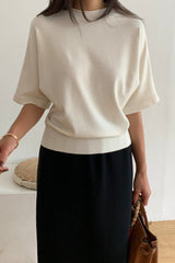 Wool Cape Knit