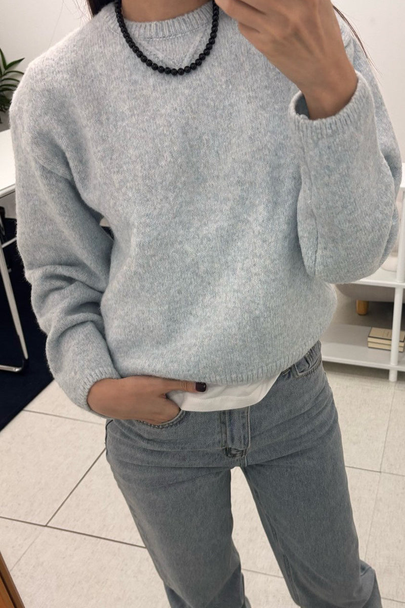 Pine Round Neck Sweater