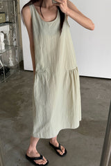 Drop Waist Midi Dress