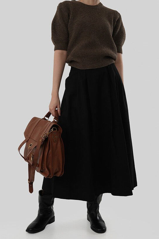 Balloon Half Knit